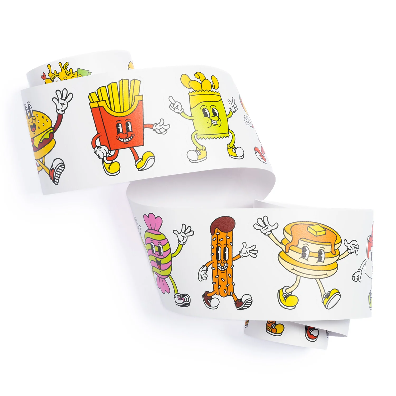 Fred Aldous Cartoon Food Sticker Pack - Image 2