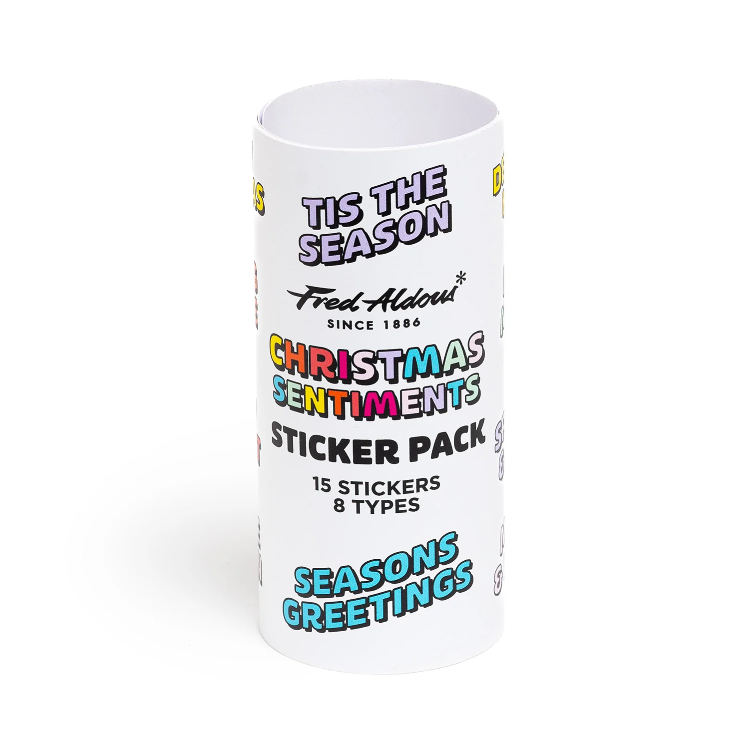 Fred Aldous Christmas Sentiments Sticker Pack Medium
