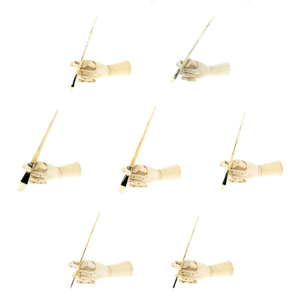 Fred Aldous Brush: Super Hog - Short Flat