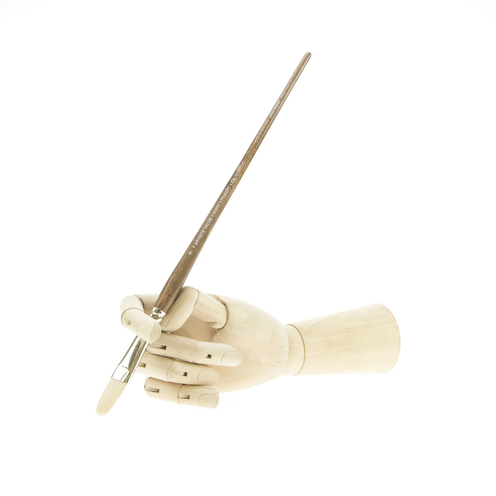 Fred Aldous Brush: Value Ivory - Filbert - Image 3