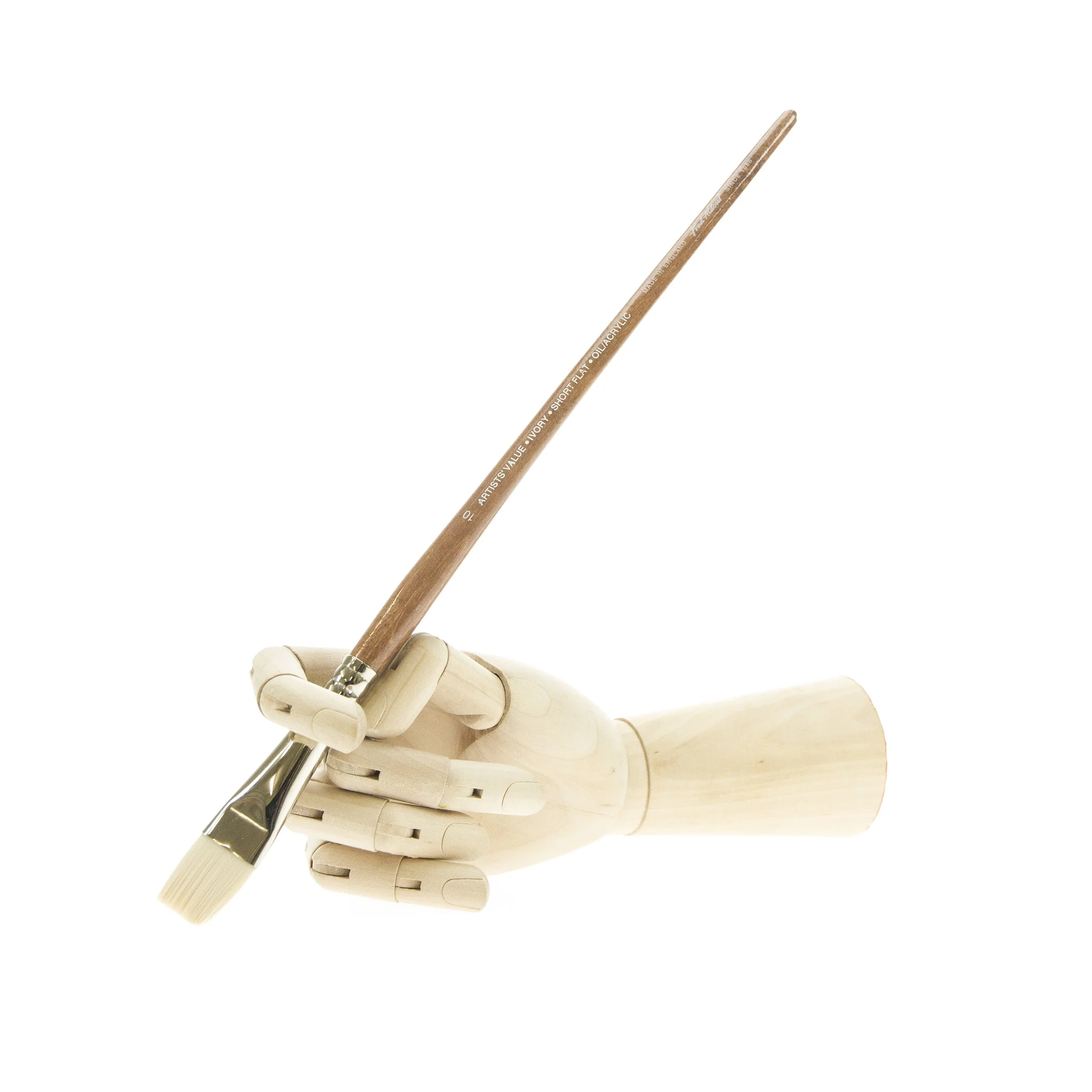 Fred Aldous Brush: Value Ivory - Short Flat - Image 4