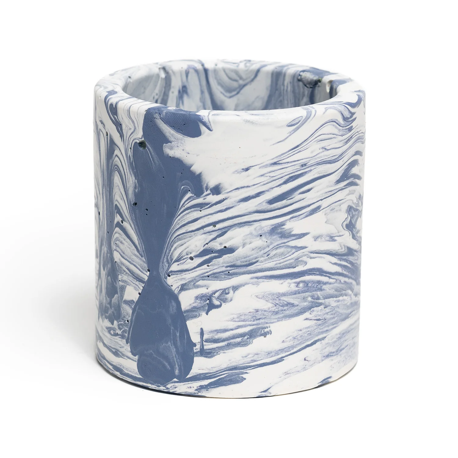 FA Jesmonite Plant Pot - Marbled Violet