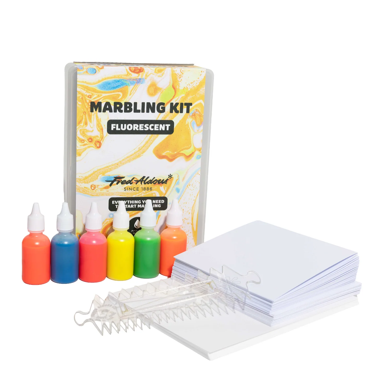 Fred Aldous Marbling Kit - Fluorescent - Image 2