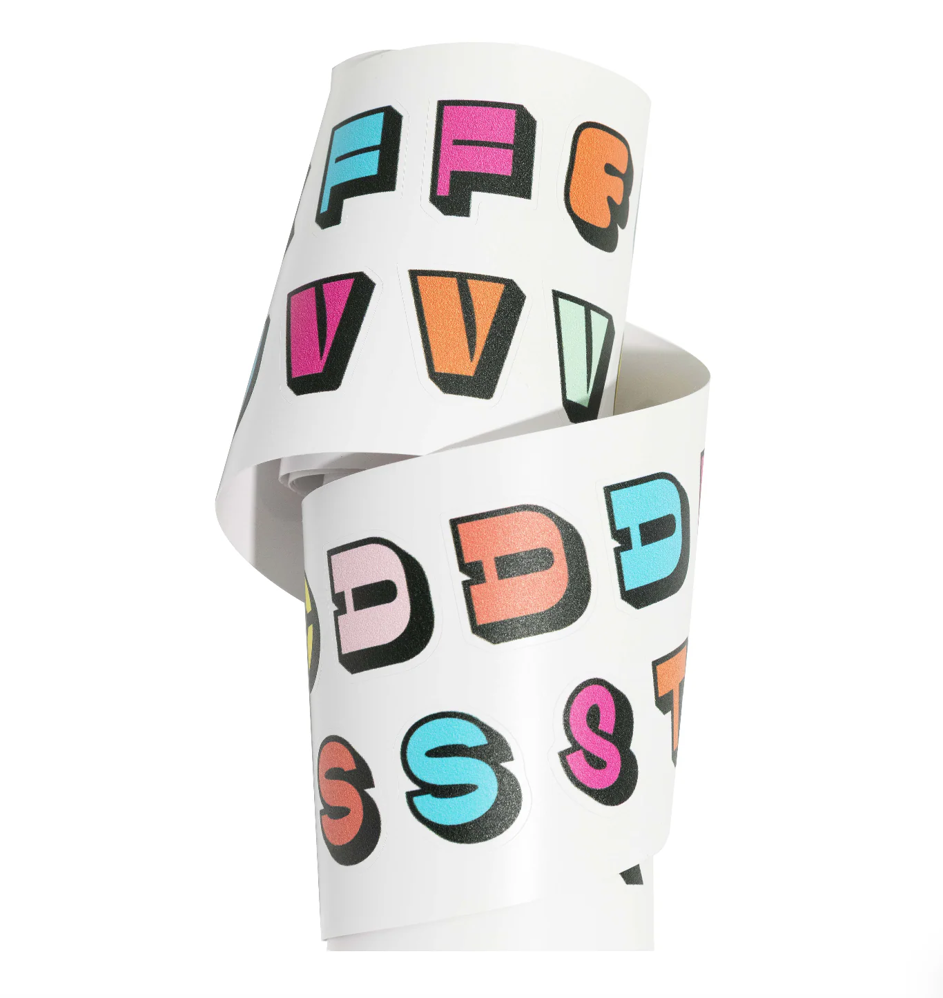 Fred Aldous Mix & Match Alphabet Sticker Pack - Image 2