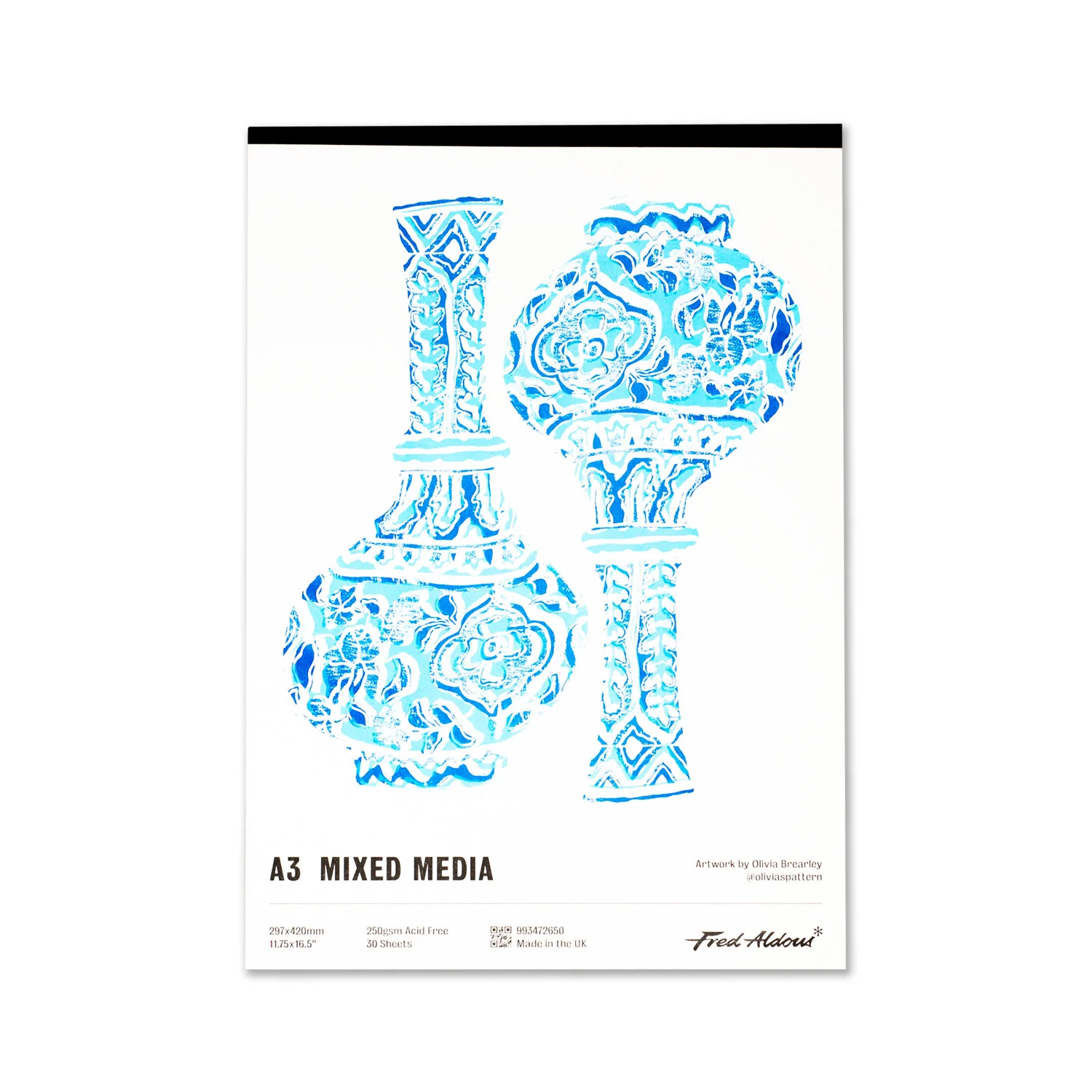 Fred Aldous Mixed Media Pad A3 250gsm