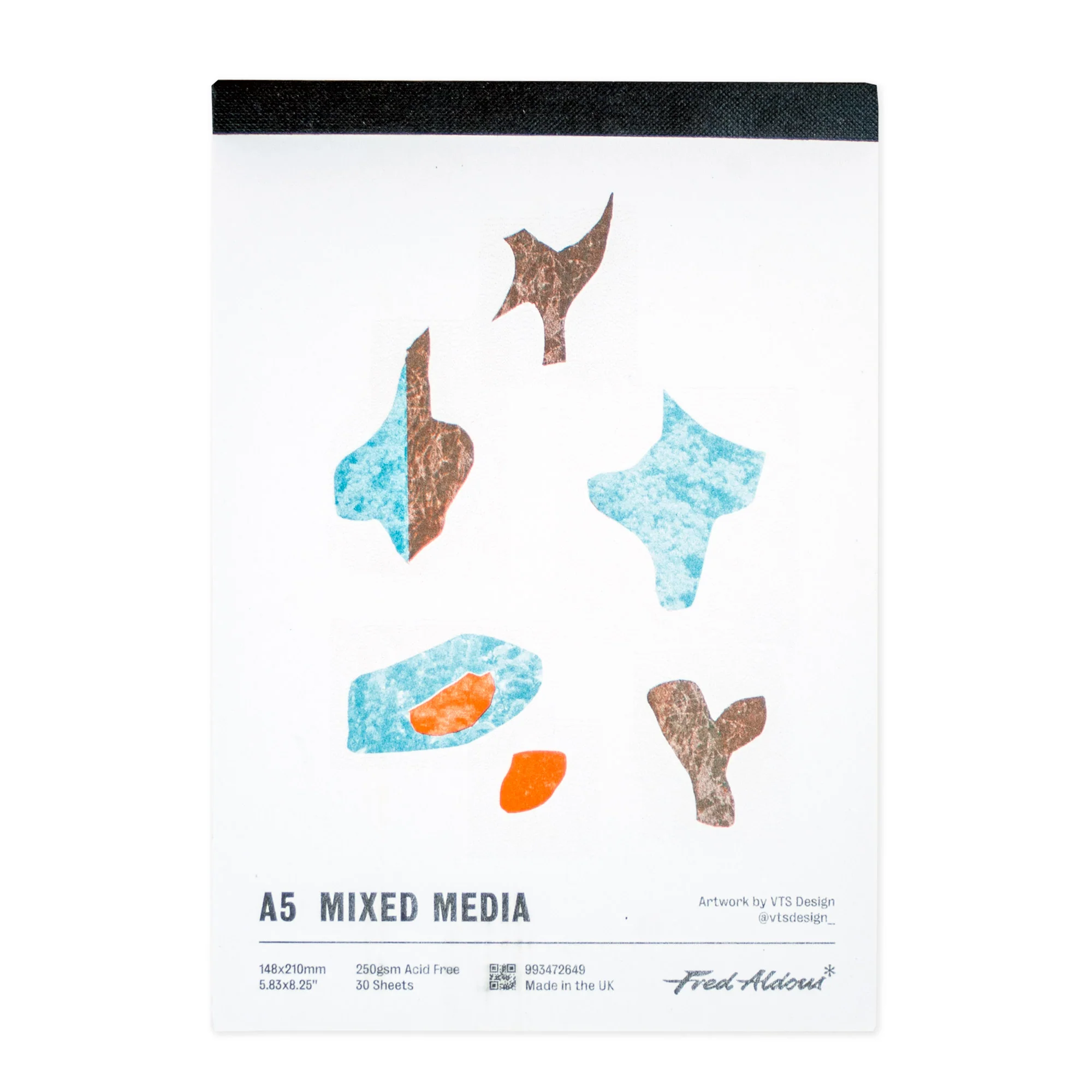 Fred Aldous Mixed Media Pad A5 250gsm