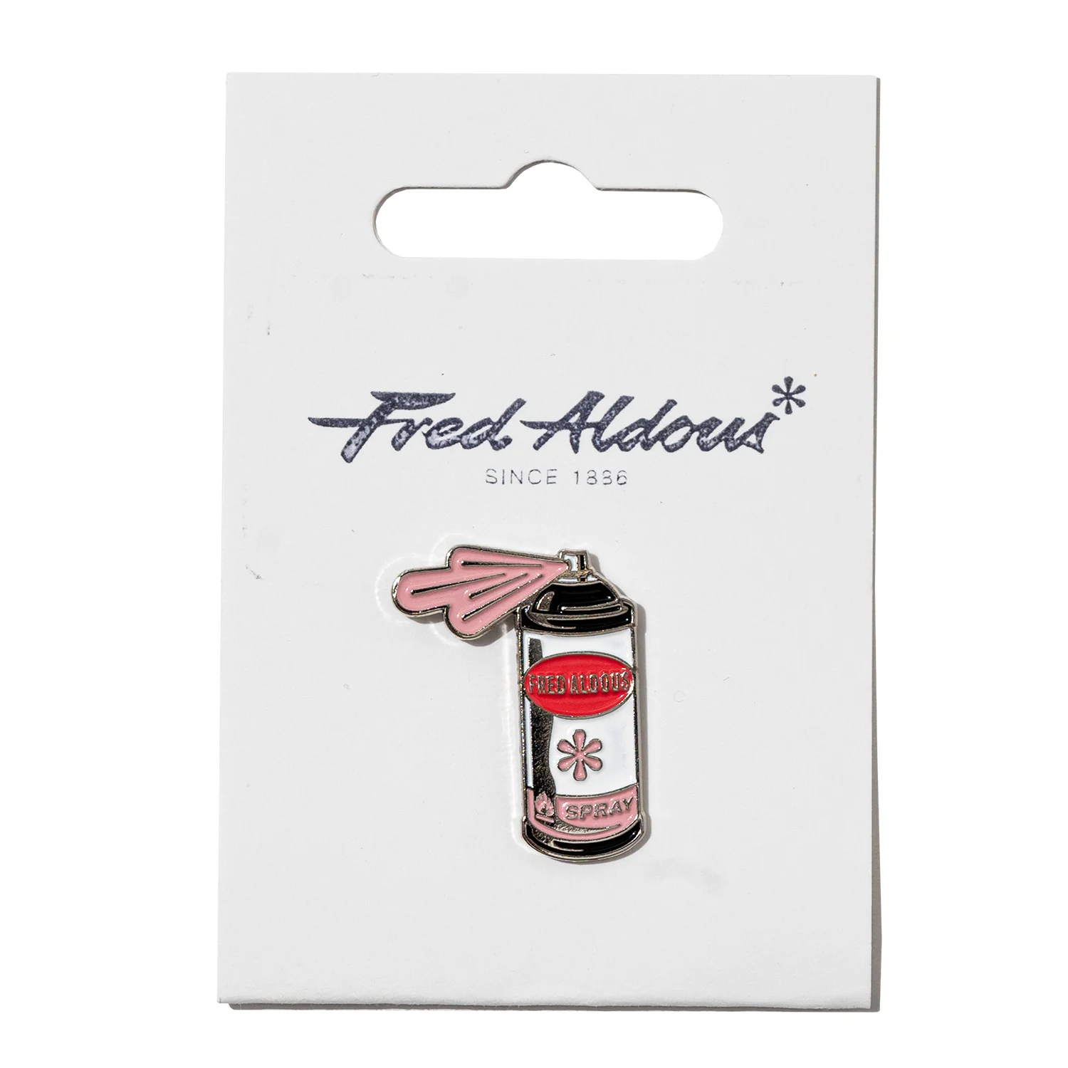 Fred Aldous Spray Can Pin Badge - Image 5