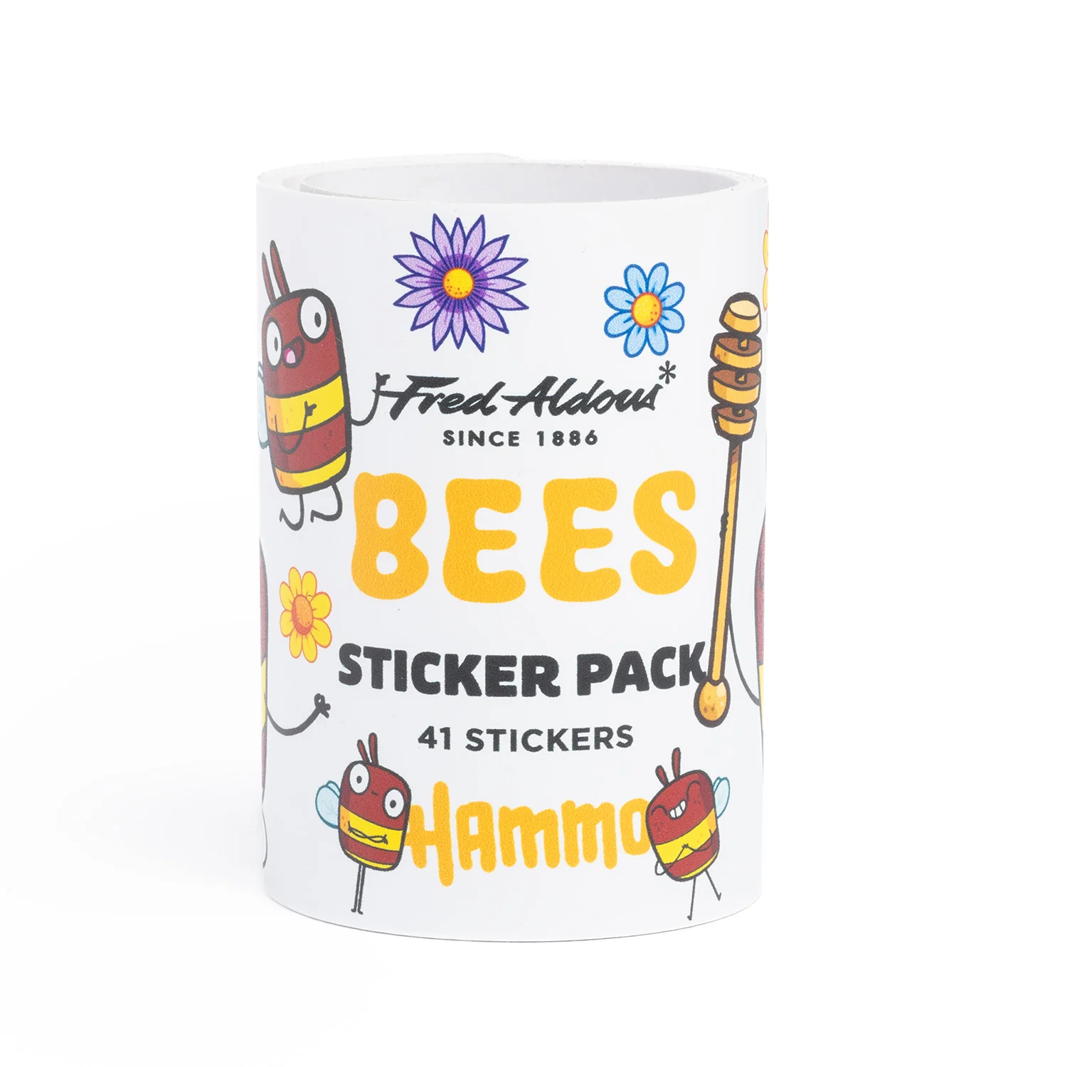 Fred Aldous X Hammo Bee Sticker Pack