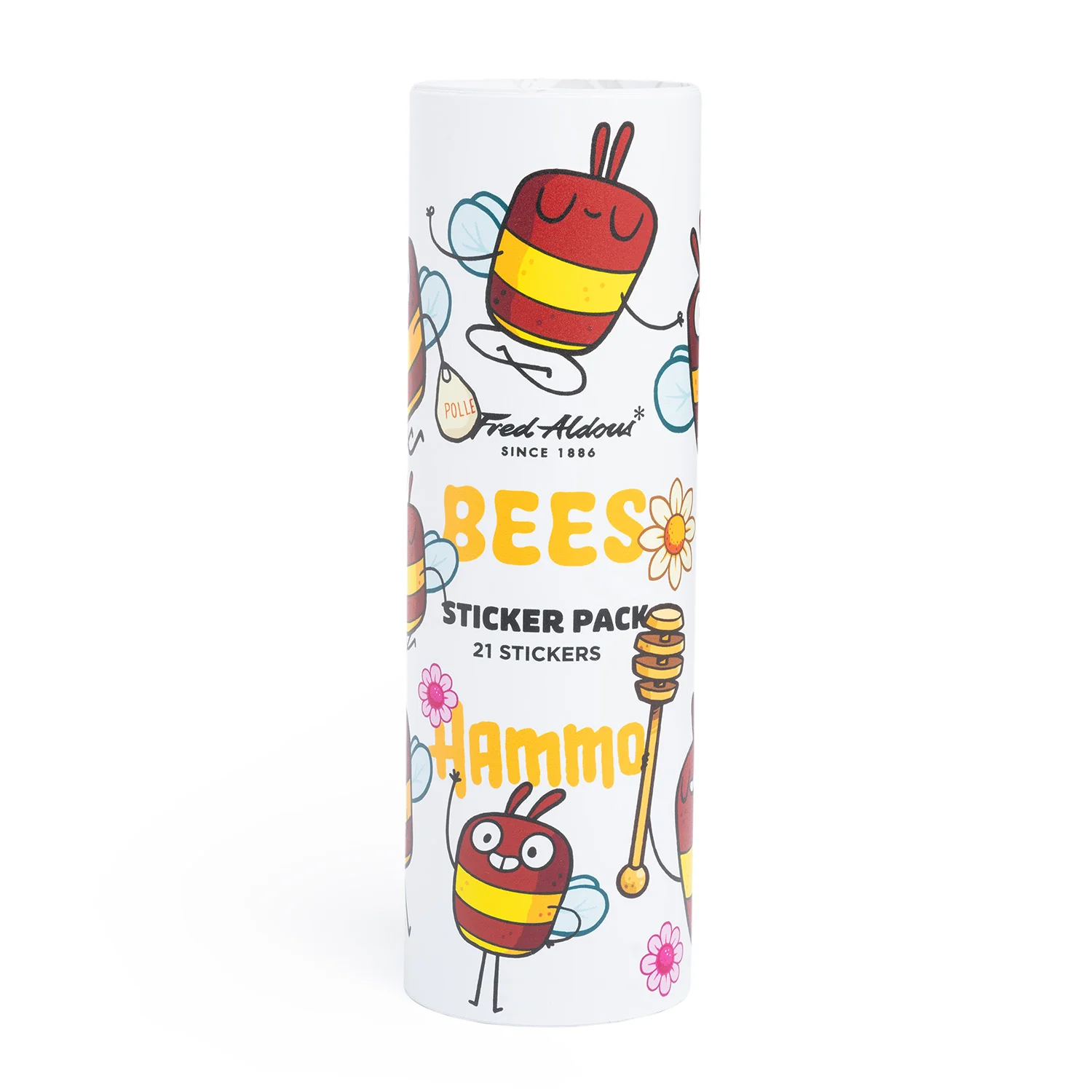 Fred Aldous X Hammo Bee Sticker Pack Large