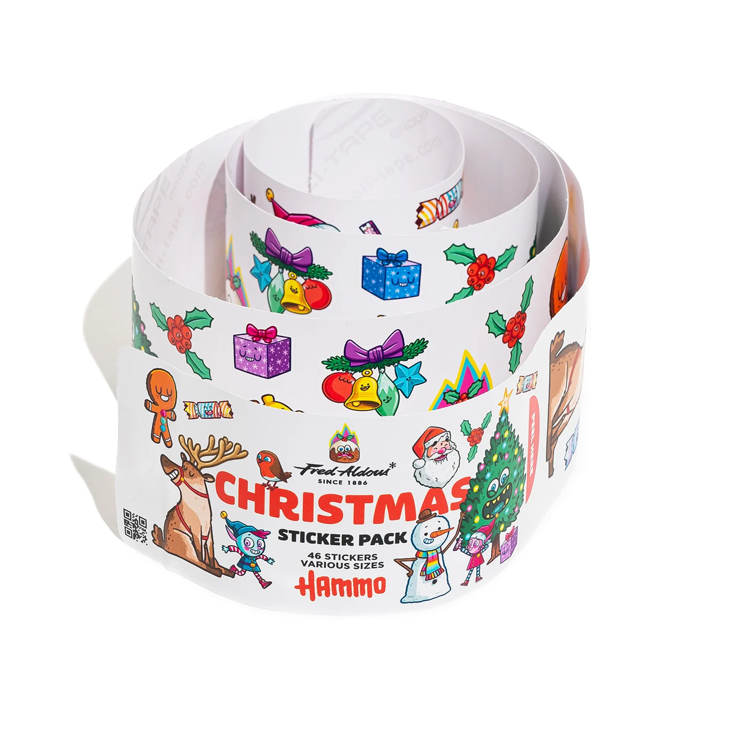 Fred Aldous X Hammo Christmas Sticker Pack - Image 3