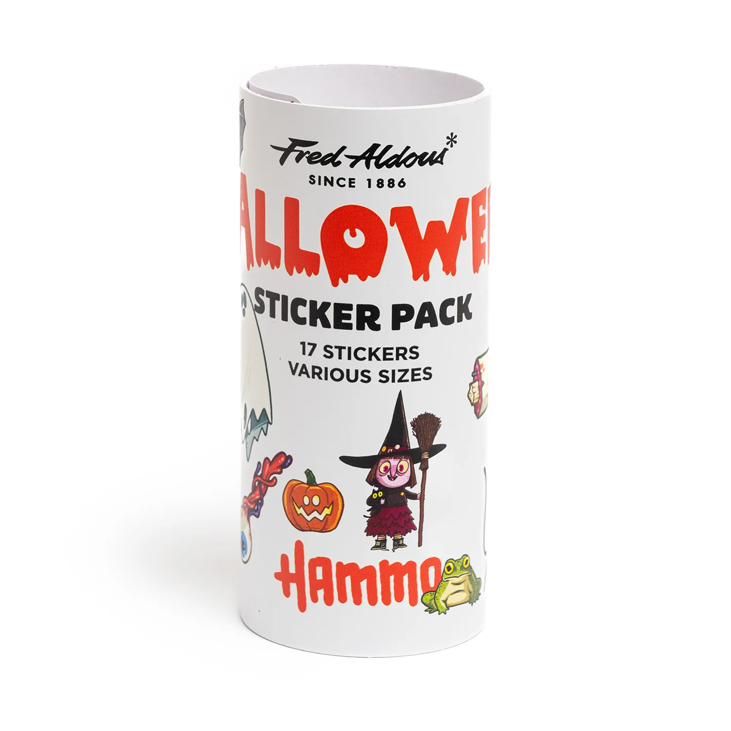 Fred Aldous X Hammo Halloween Sticker Pack Medium