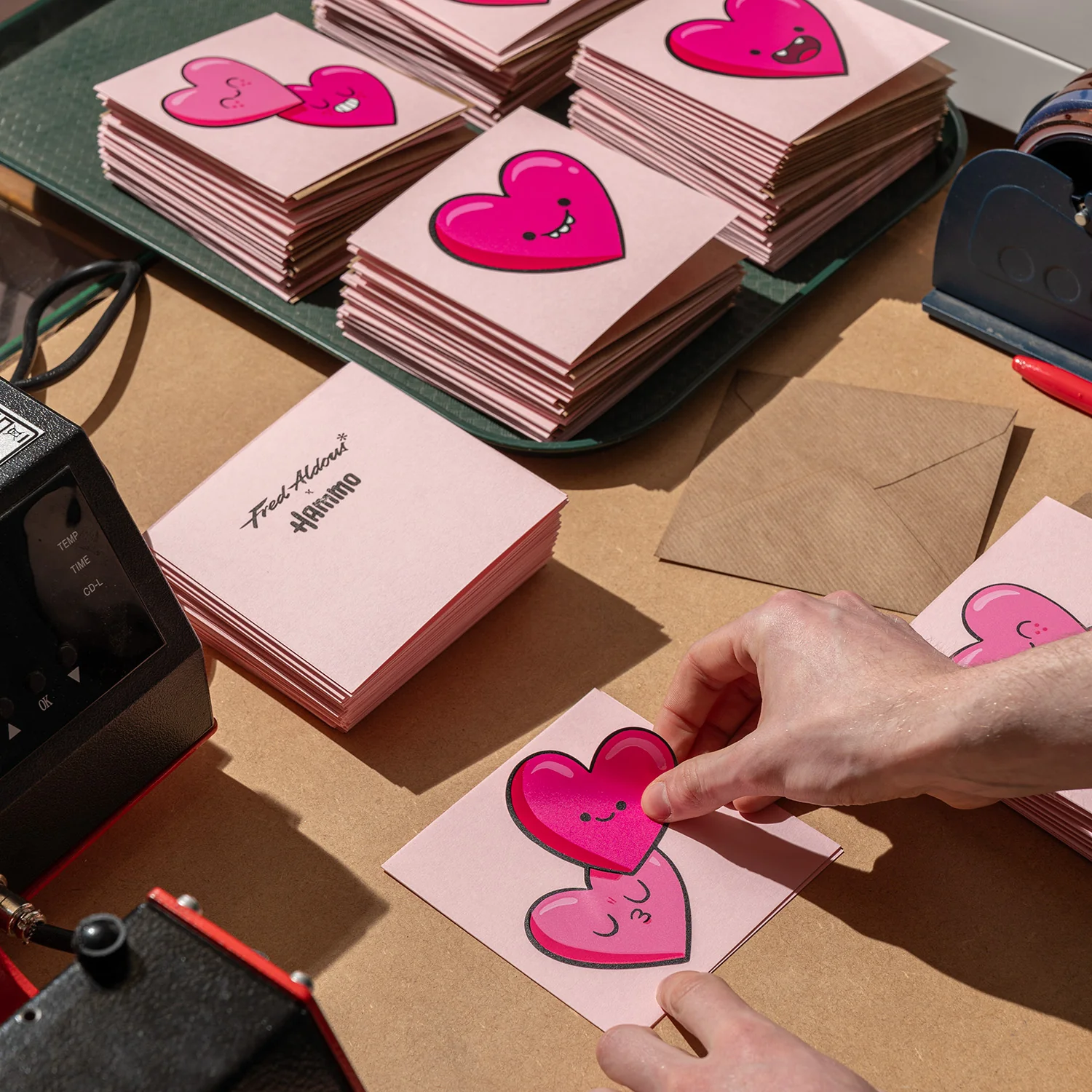 Fred Aldous X Hammo - Heart Card 4 - Image 2