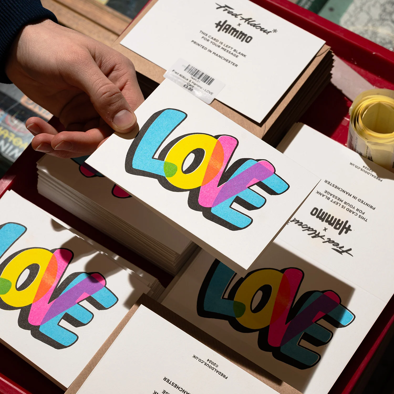 Fred Aldous X Hammo - LOVE Card - Image 2