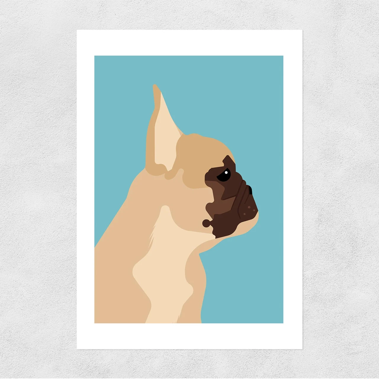 French Bulldog Card