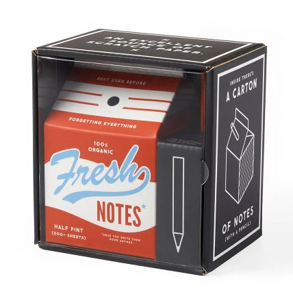 Fresh Ideas Milk Carton Note Set - Image 2