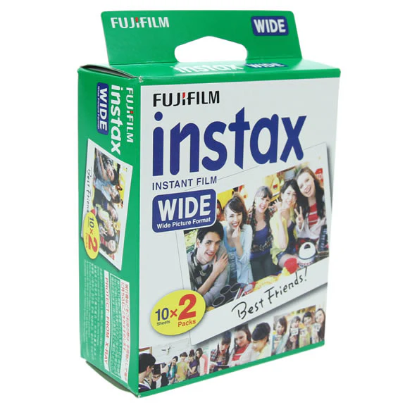 Fuji Instax Wide Format Film ISO 800
