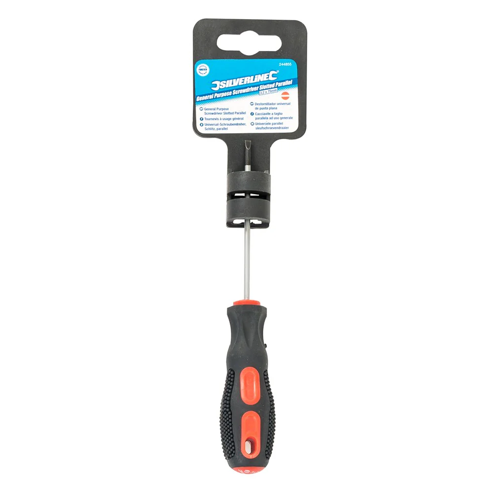 General Purpose Screwdriver Slotted Parallel 3 x 75mm - Image 2