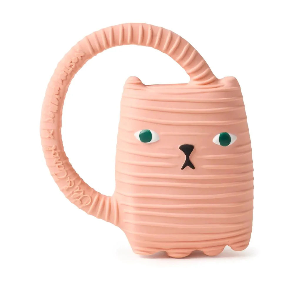 Ginge Cat - Natural Baby Teether Oli&Carol