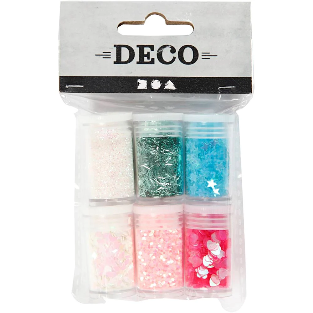 Glitter and Sequin Post Pastel
