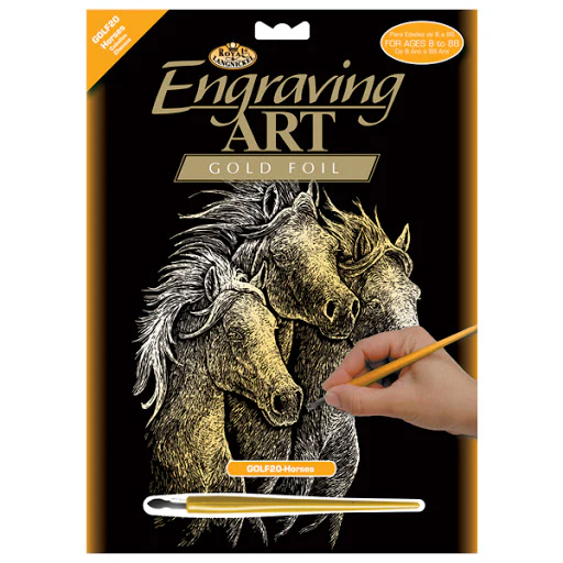 Gold Foil - Horses - Image 2
