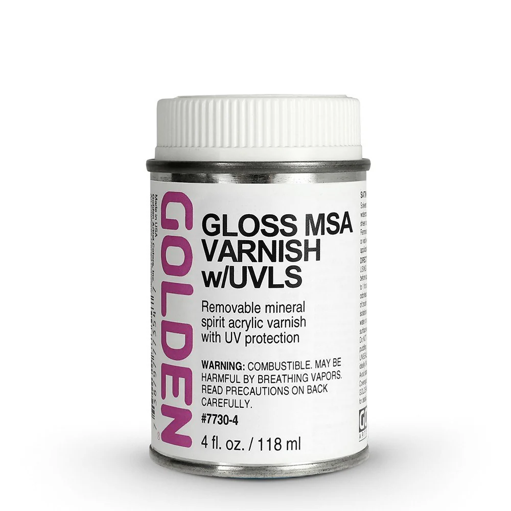 Golden 118ml MSA Gloss Varnish