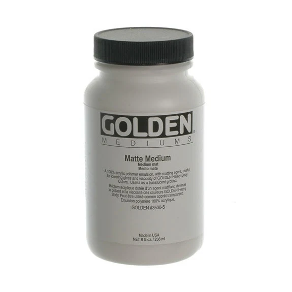 Golden 236ml Matte Medium