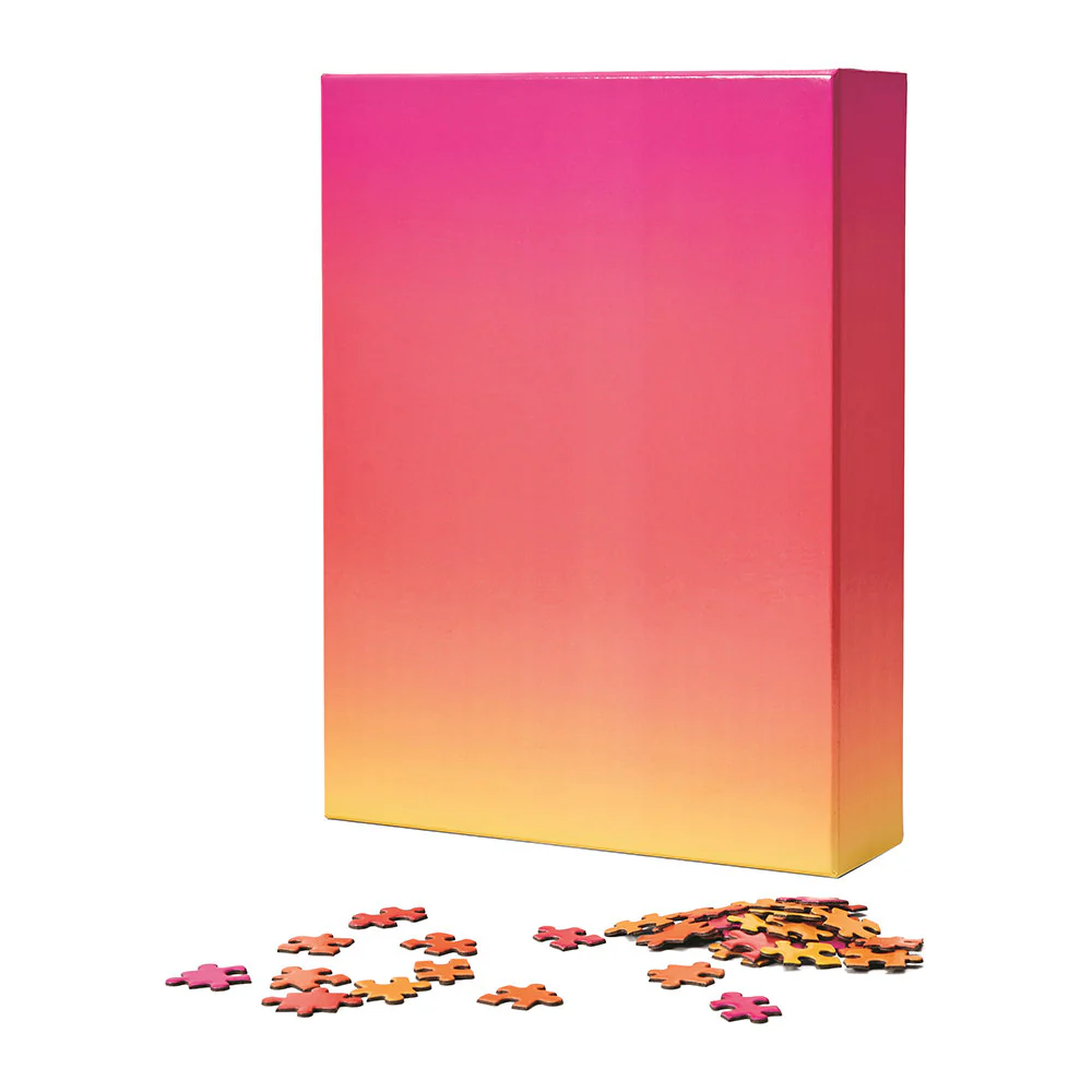 Areaware: Gradient Puzzle - Large (Pink/Yellow)