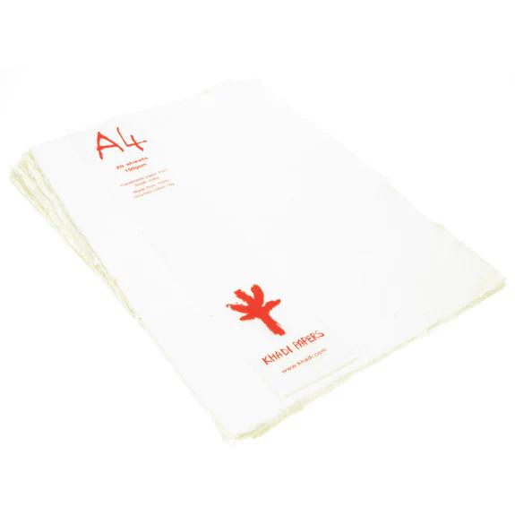 Handmade Recycled Paper, 150gsm, 20 sheets. - Image 4
