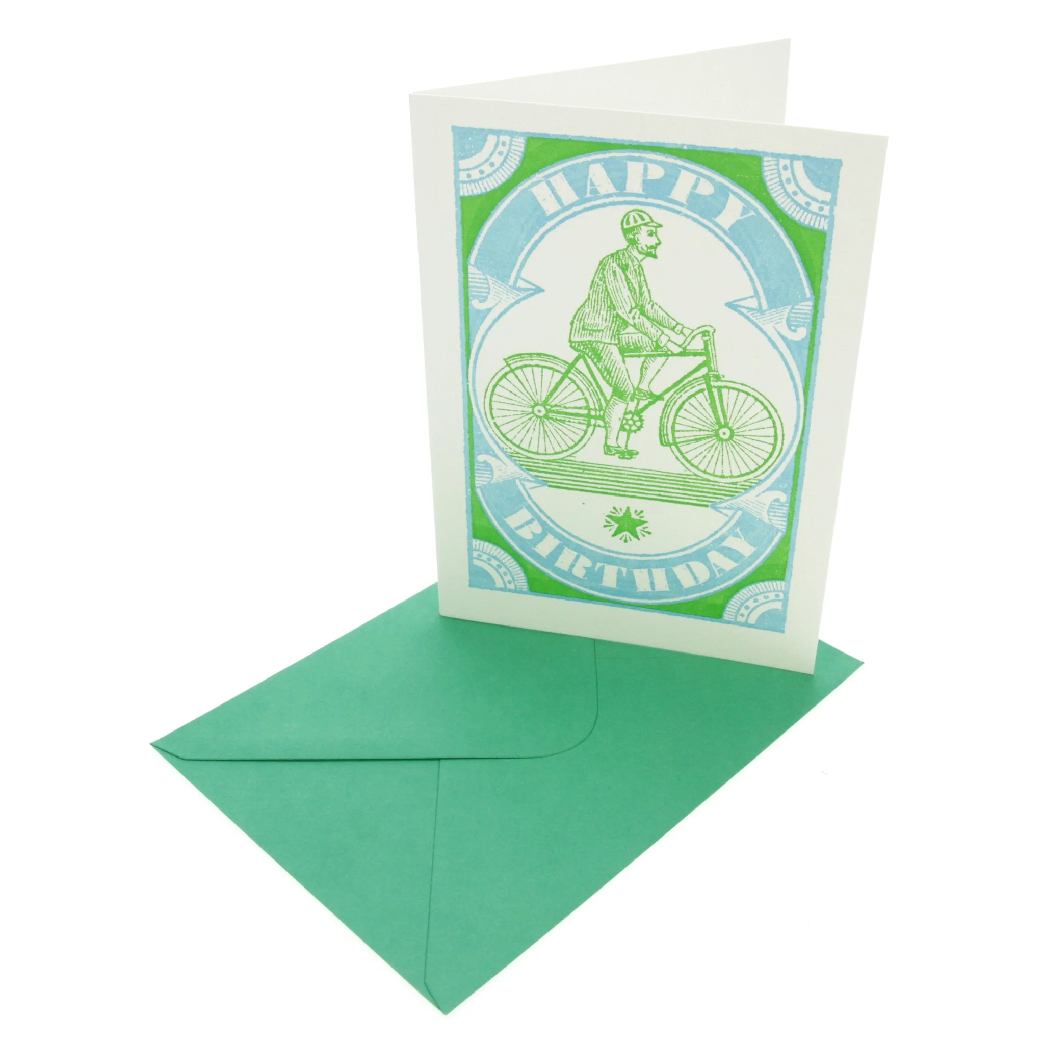 Happy Birthday Bicycle Card