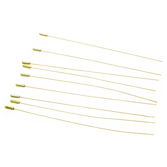 Hat Pins 15cms Gilt 10 Pack