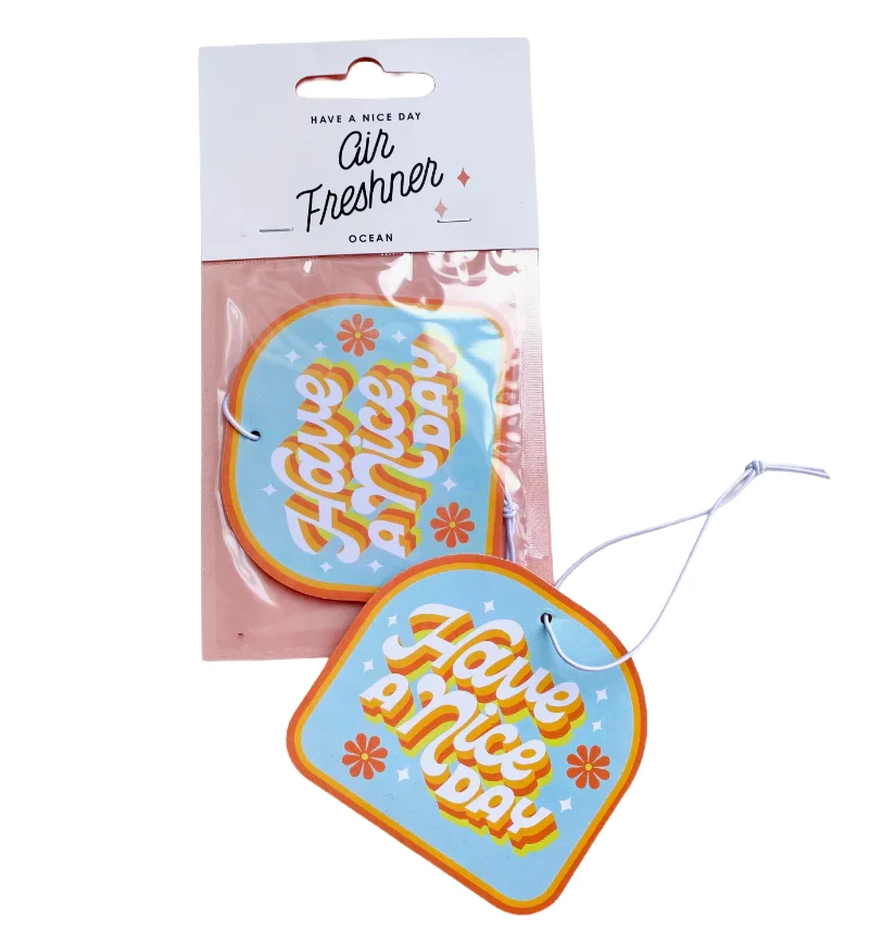 Classic Have A Nice Day Air Freshener - Ocean
