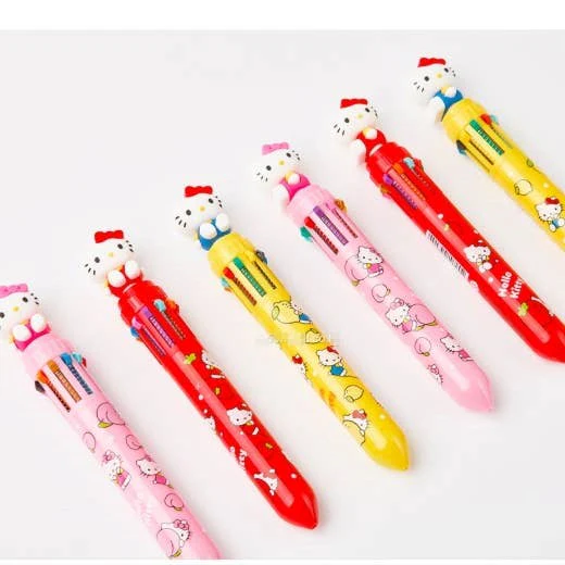 Hello Kitty Figure Mini 10-Color Pen - Image 2