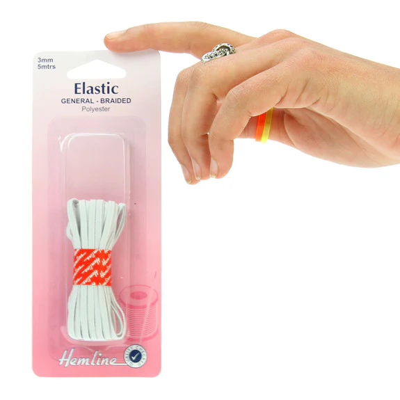 Hemline - Flat Elastic 3mm - Image 2