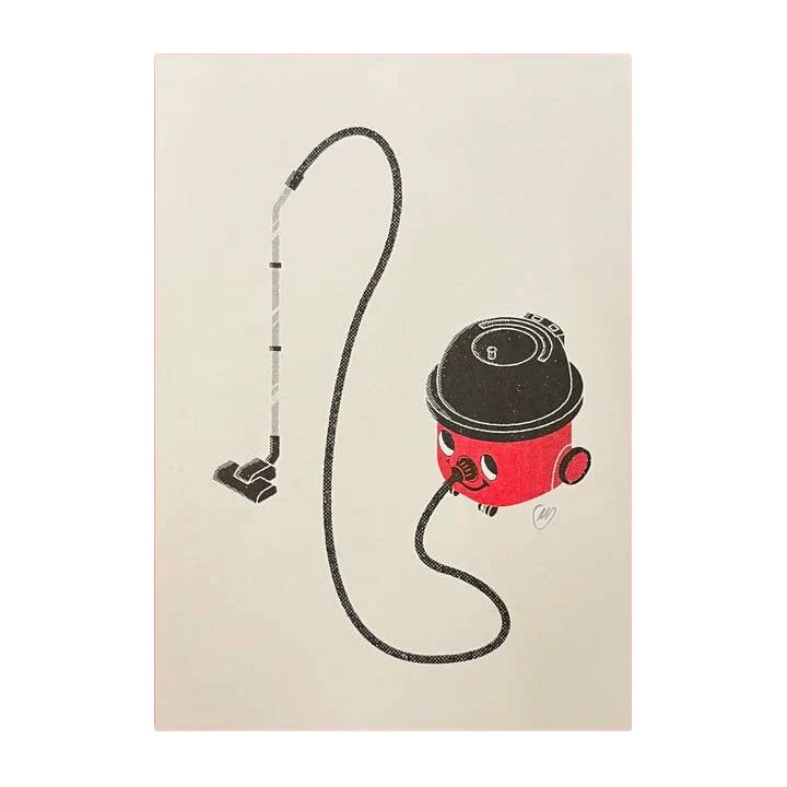 Henry Hoover β A5 Risograph Print