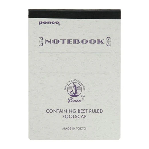 Hightide: Foolscap A7 Notebook - Purple
