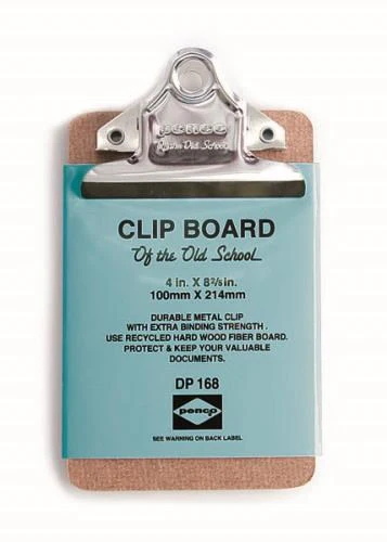 Hightide: Penco Clipboard Silver Clip - XS