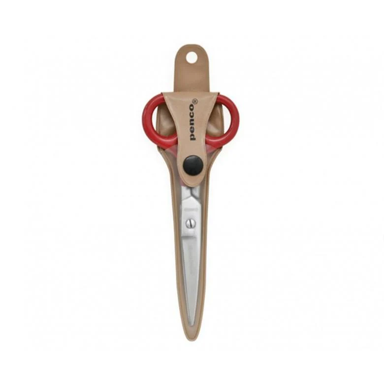 Hightide: Penco Stainless Steel Scissors - Small/Red