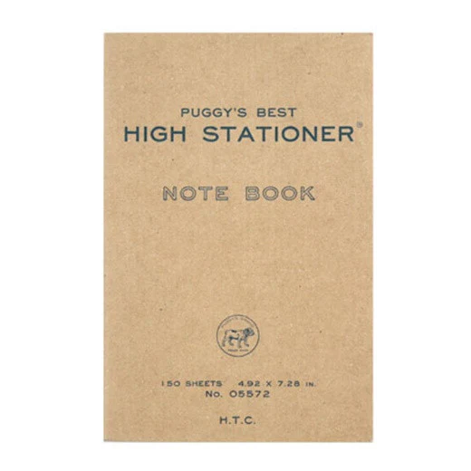 Hightide: Puggys Paperback Notebook - Blue