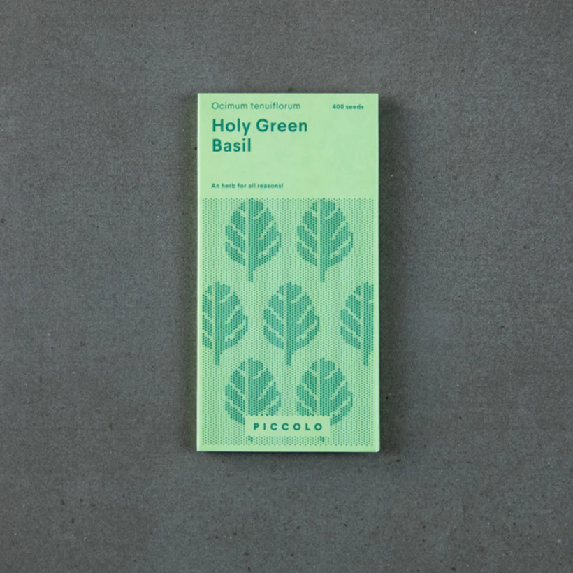 Seed Collection: Holy Green Basil
