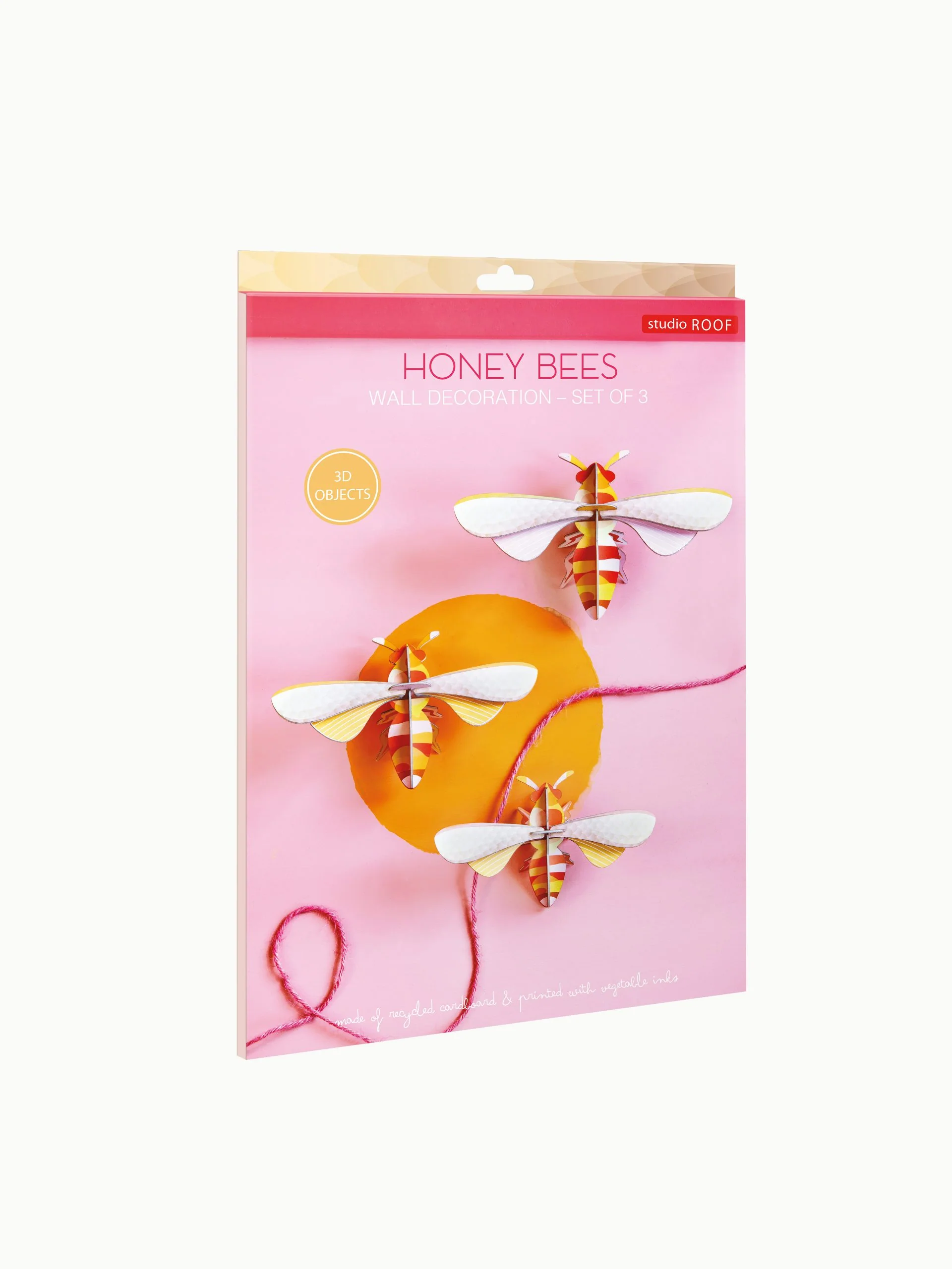 Studio Roof: Wall Decoration Honey Bees