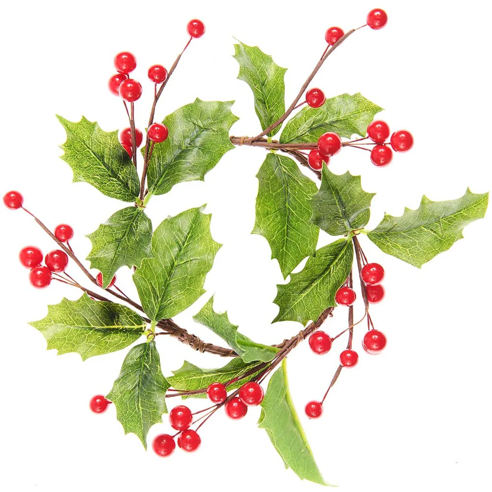 Rico Ilex Wreath 20cm
