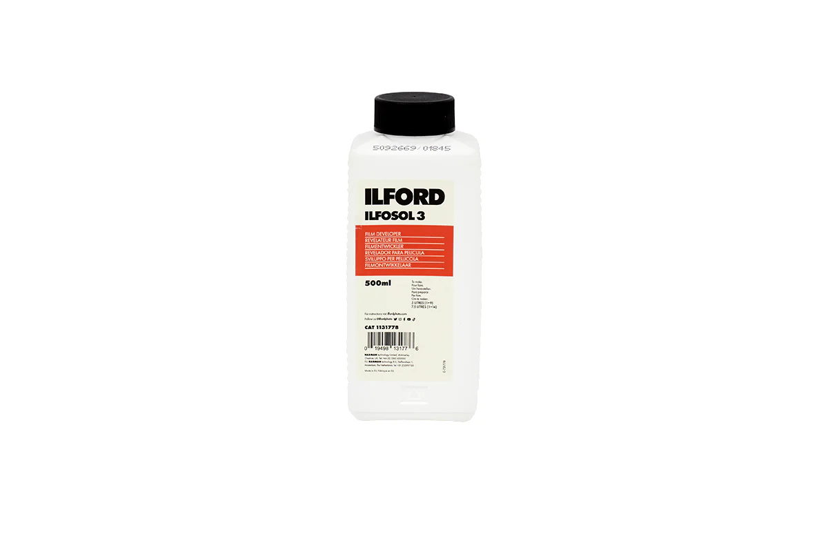 ILFORD ILFOSOL 3 B&W FILM DEVELOPER 500ml