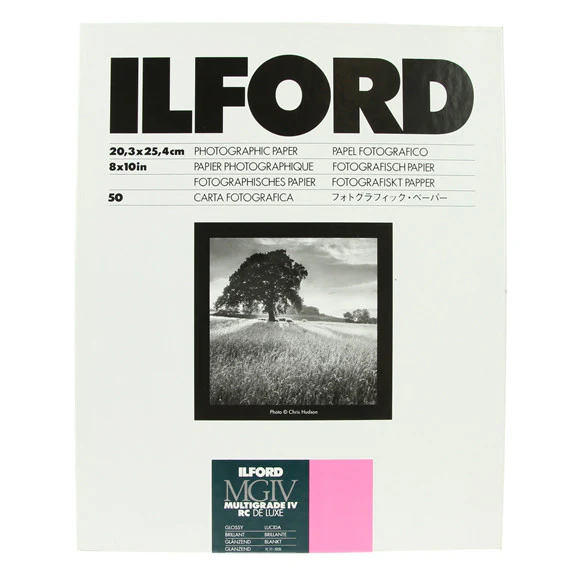 ILFORD MULTIGRADE IV RC Deluxe 8x10 Glossy - 50sh