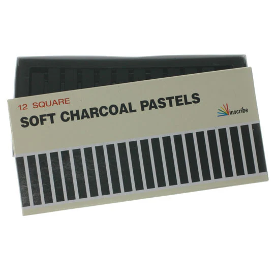 Inscribe Charcoal Pastel Set 12