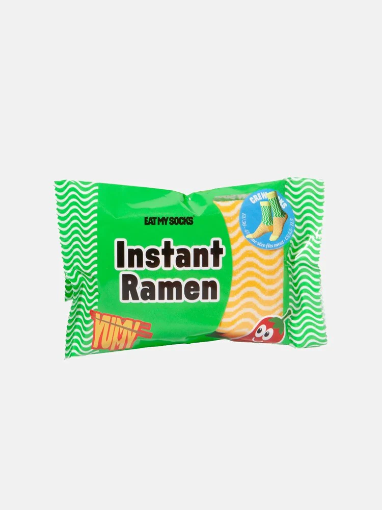 Instant Ramen Chili Socks - Green - Image 2