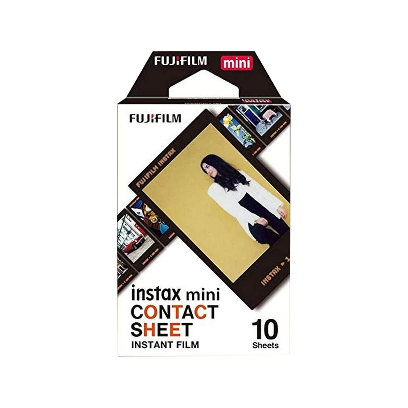 Fuji Instax Mini Film Contact Sheet