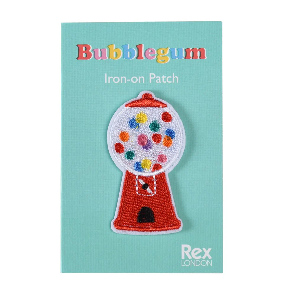 Bubblegum Machine Iron On Patch