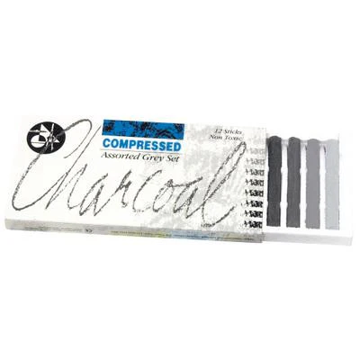 Jakar Charcoal Set Grey 12 Pk