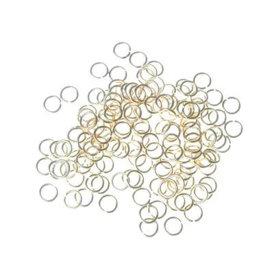 Jump Rings 7mm Gilt 144 Pk