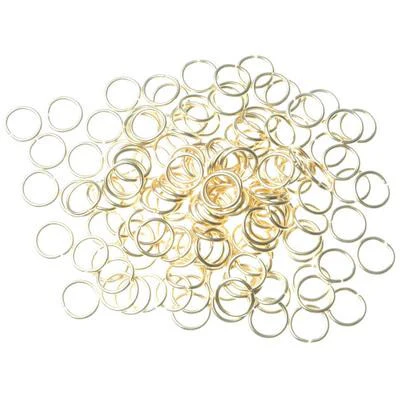 Jump Rings 9mm Gilt 144 Pk